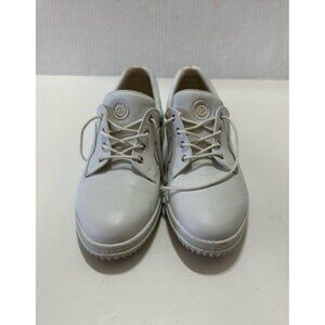 Ecco Soft Women's Leather Lace Up Walking Shoes Beige Size 41